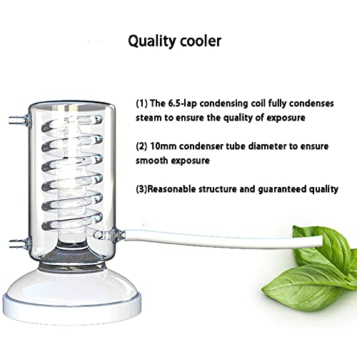 4000 ml de extração essencial de extração de óleo Aparelho de destilação de água Purificador de água Kit de destilação de