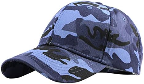 Capas de beisebol para homens mulheres CAMO Impressão de baixo perfil Snapback Caps Retro Protection Sun Protection Outdoor Sport Fishing Hat