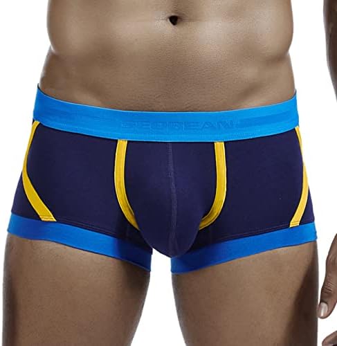 BMISEGM Athletic Rouew Men masculino respirável confortável cintura baixa sexy respirável colorido de cor sólida shorts masculinos