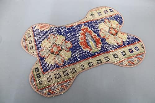 Sarikaya Pillow Dog Bowl Stand, Kilim Pad, suprimentos para animais de estimação, tapete de alimentação, almofada artesanal, tapete