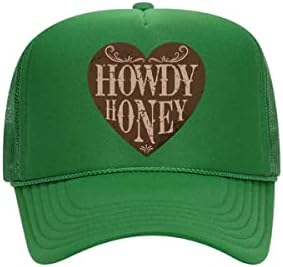 Chapéu de caminhoneiro ocidental/Howdy Honey/Snapback/Otto Cap ajustável