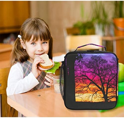 My Little Nest Isolle Isoled Cooler Square Tote Lunch Sag