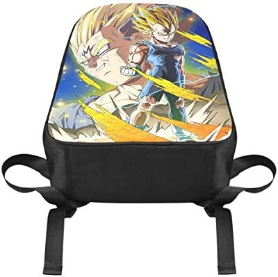 Quinn Cafe Vegeta em Majin Buu Buu à prova d'água Canvas Backpack Bag Saco