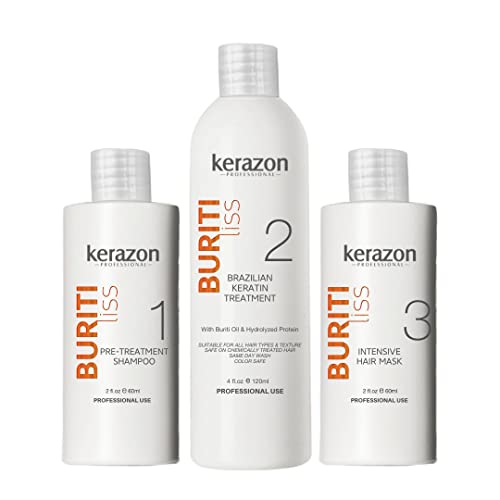 Clarificando shampoo com tratamento com ceratina brasileira e kit de máscara capilar intensiva Tratamiento de Keratina