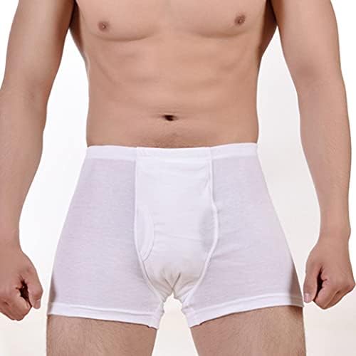 Zayz Mens Incontinência Panties Algodão Absorvente Absorvente Praot Roupa Roupa Underástica Elastic Urinária Para