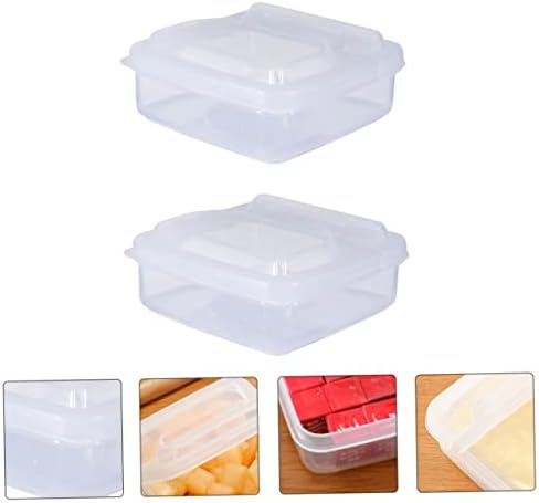 Caixa de talheres de armazenamento de queijo cabilock caixa de armazenamento de caixa de armazenamento para armazenamento com tampa contêiner vegeta