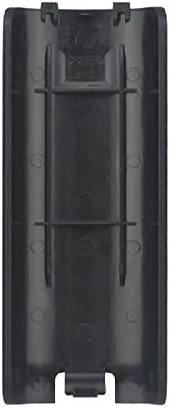 Bateria de substituição da capa traseira da capa de venda de venda de venda para controlador remoto Wii （preto)