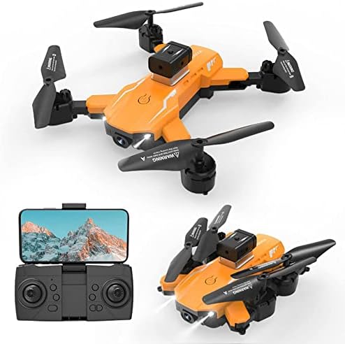 Zottel Remote Controled Drone - Drone dobrável, adequado para presentes para crianças para iniciantes, aeronaves controlados remotos com uma única câmera, máquina dobrável de 4 eixos Toys voadores