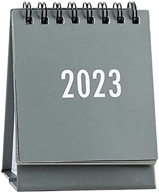 Calendário de mesa positiva Hyuiyyeaa 2pcs mini fofo calendário de mesa pequena de agosto de 2022 a dezembro de 2023 Calendário