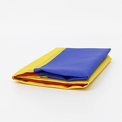 Bandeira colombiana Bandeira colombia Colômbia Vivid Color e Fade Proof Lanvas Cabeçalho e poliéster com costura dupla com ilhós de metais para piscinas de escolas ao ar livre