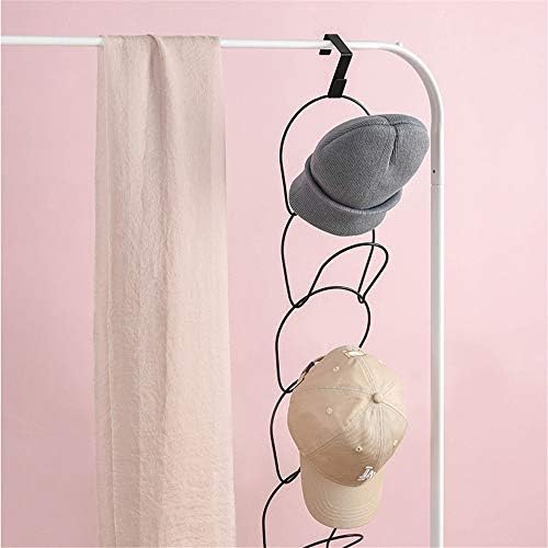 Uxzdx 5 pcs/conjunto de metal montagem de parede hat hat string rack rack hat jarers de camada