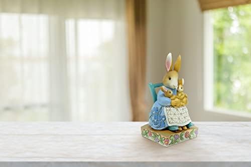 Pacote Jim Shore Beatrix Potter de 4 Primavera 2023 estatuetas: 6012486 Peter Rabbit Benjamin Bunny Storybook, 6012487 Cartas