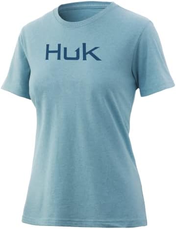 Tee de pesca de performance feminina HUK | T-shirt senhoras