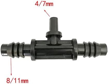 Acessórios do sistema de irrigação por gotejamento de jardim de Vieuue com substituição de 8/11mm de 4/7mm de trilhas