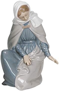 Nao Virgin Mary. Figura de porcelana Virgin Mary.