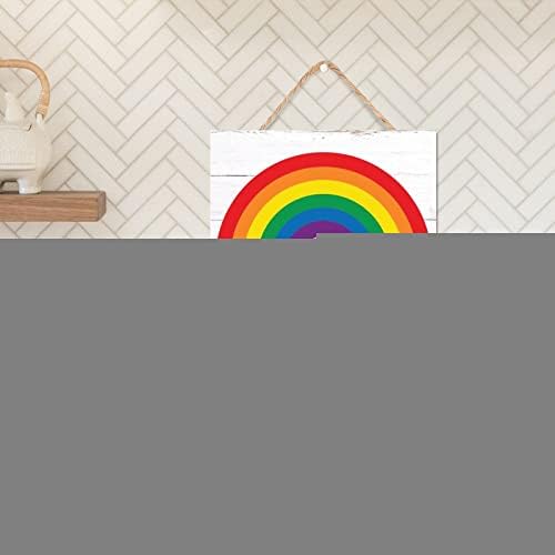 Rainbow LGBT enfermeira Placa de madeira Sinal 8x8in PRIDE PARADE LESBIAN PRIDA GAY PRIDA MADEIRA MADEIRA IDEIA DE SEX CASAMENTO