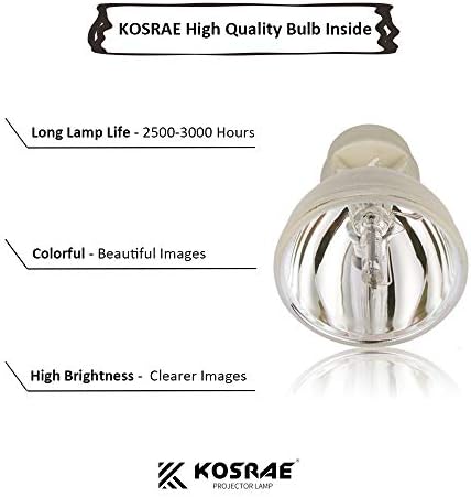 Lâmpada de substituição Kosrae dt00771 para hitachi cp-x505 cp-x505w cp-x600 cp-x605 cp-x608 hcp-6600x hcp-6700x hcp-6800x hcp-7000x Projector