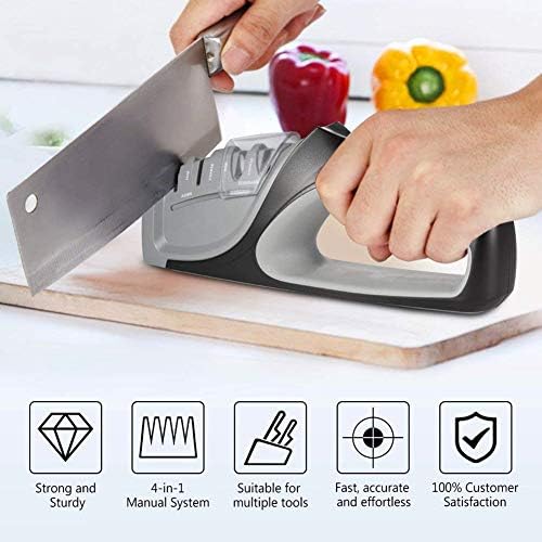 Guangming - Profissional Knife Sharpner Multifurestesuse Fiques Knife Sharpners Manual, Melhor Faca de Kitchen Sharnening para
