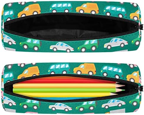 Caixa de lápis Guerotkr, bolsa de lápis, capa de caneta, bolsa de caneta, bolsa de lápis pequena, carro colorido verde