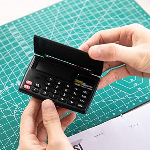 Calculadora de Yfqhdd Office Portátil Uso pessoal calculadoras de bolso entregaram 8 dígitos de acesso à escola