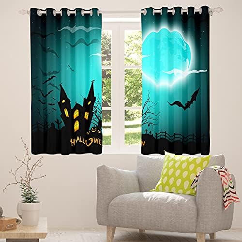 Cortinas de janela de Halloween 38w