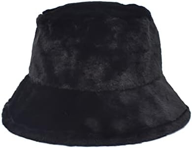 Chapéus de lã Dazqqc para mulheres Chapéus de inverno feminino chapéu quente para mulheres Pescador impresso Cap algodão pescador