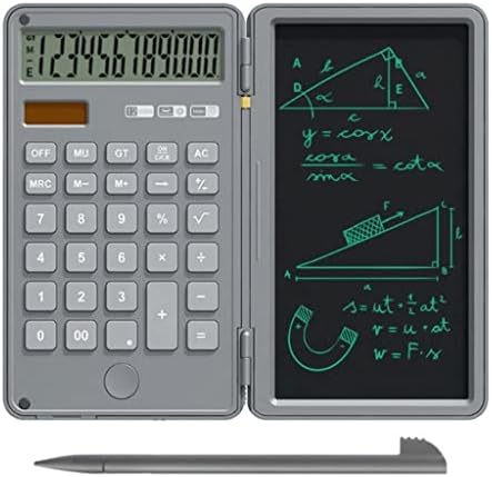 Calculadora HFDGDFK e bloco de escrita de 12 dígitos LCD calculadoras de mesa de exibição LCD com tablet de escrita repetido para