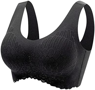 Anel de anel de aço feminino Reduz de aço que coleta o sutiã do sono látex roupas íntimas traceless back bare bar longline sutiã esportivo