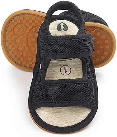 Oaisnit meninas meninos sandálias premium respirável anti-deslizamento de borracha sola infantil de verão sapatos