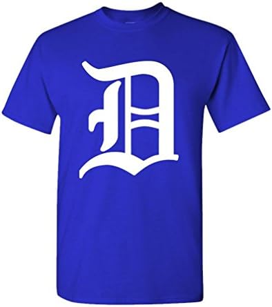 The Goozler Big D - Hip Hop Rap Detroit Baseball - Camiseta de algodão masculino