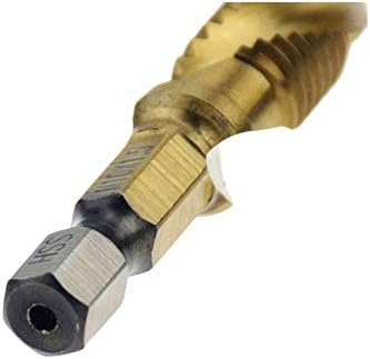 Twist Drill Bit, Redação rápida 1PCS M3 M4 M5 M6 M8 M8 M10 MANUAL TAP BIT BIT HSS PONTO DO PONTO DO PONTO DE ESPANHO