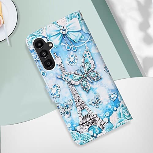 IMEIKONST SAMSUNG GALAXY A14 5G CASE TYLISH Painteado colorido PU PU CATARLETIONCETIVO DO LIVRO DO LIVRO DO LIVRO DO LIVRO DO