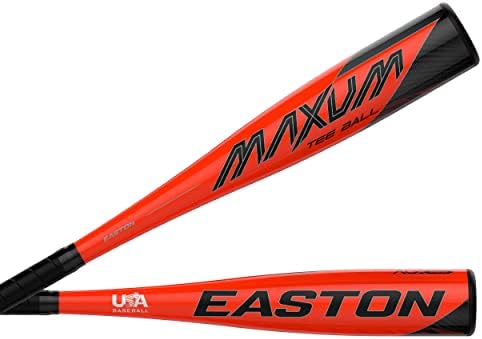 Easton Maxum Tee Ball Bat | Baseball dos EUA | -11 | 1 pc. Alumínio | Big Barrel