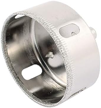 X-Dree 65mm Diâmetro Diamante Bole de vidro Ferrilha Ferramenta de corte de broca de broca (Agujero de Vidrio con Revestimiento