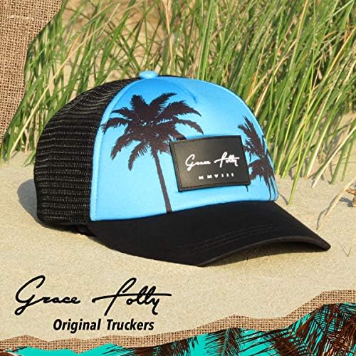 Grace Folly Foam Trucker Hat Snapback Mesh Baseball Cap para homens ou mulheres