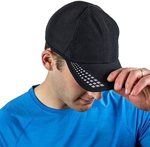 Trailheads Men's Running Hat com proteção UV | Chapéus esportivos secos rápidos para homens | UPF 50 chapéus | Chapéus de verão para homens