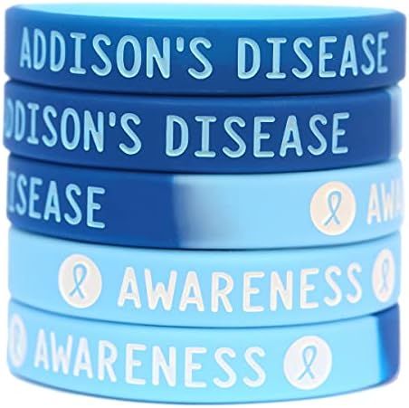 Sayitbands Five Addison's Disease Bracelets