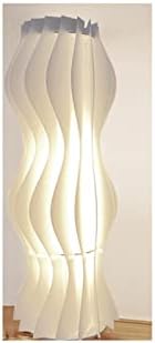 Liruxun saia luminária de piso Três cores claras podem ser ajustadas quarto de estar de mesa vertical lâmpada