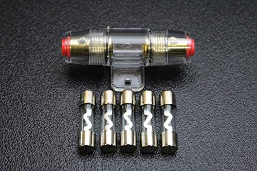 Atuque de fusível com fusível com níquel de 35 amp 4 6 8 10 calibre em linha de gama AWG de arame níquel