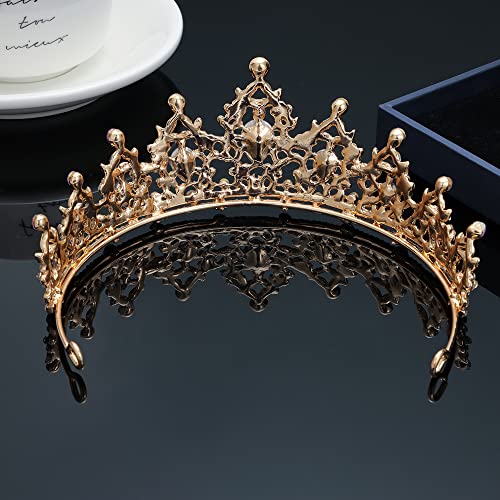 Kamirola - Rainha Crown e Tiaras Princess Crown for Women and Girls Crystal Head Bands for Bridal, princesa para casamento e festa
