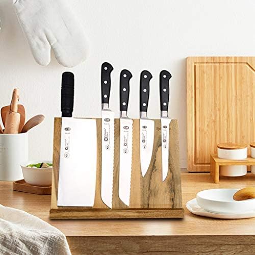 Llryn Kitchen Kither Solder, Magnetic Knife Block Rack Stands magnéticos com ímãs fortes aprimorados