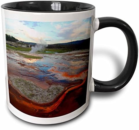 3drose Biscuit Basin Yellowstone National Park Canela, 1 contagem, multicolor