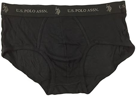 U.S. Polo Assn. Resumos de contorno de algodão de 4 pacote masculinos