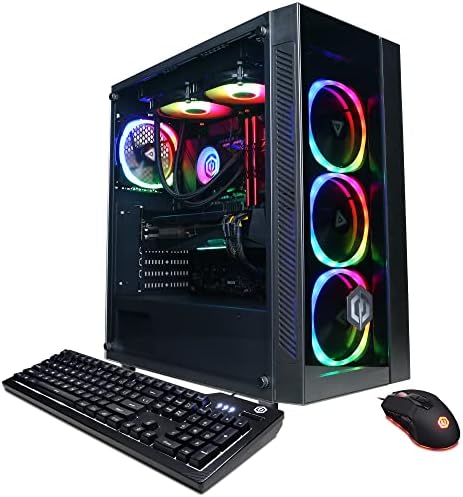 CyberrPowerpc Gamer Xtreme VR Gaming PC, Intel Core i7-12700kf 3,6 GHz, GeForce RTX 3060 12 GB, 16 GB DDR4, 500 GB PCI-E