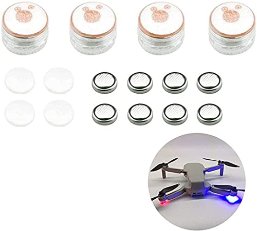 Luzes de drone 4pcs LED LED FLASH NIGHT LUZ DE NAVEGAÇÃO DO DJI FPV MAVIC MINI/MAVIC AIR 2/MINI 2 ACESSÓRIOS DE DRONO