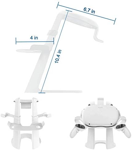 Bejoy VR Stand com suporte do controlador, suporte de exibição de fone de ouvido VR e estação de montagem do controlador