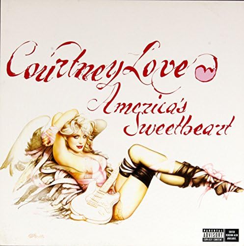 Courtney Love Poster Flat 2004 America's Sweetheart Album Promotion 12 x 12