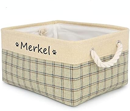 Caixa personalizada de armazenamento de brinquedos para animais de estimação Caixas de cesto de cesto de cesta de