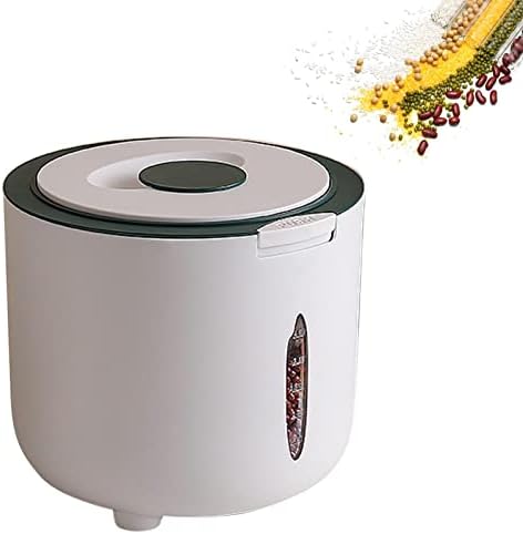 SDGH Bucket de dispensador de cereais de recipiente de grão selado para armazenamento de alimentos secos para o milho de soja de grão de arroz