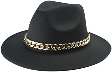 Fedoras Hats for Women Hat Fedora e vestido amplo feminino Menas da moda Caps de beisebol Caps de beisebol DC